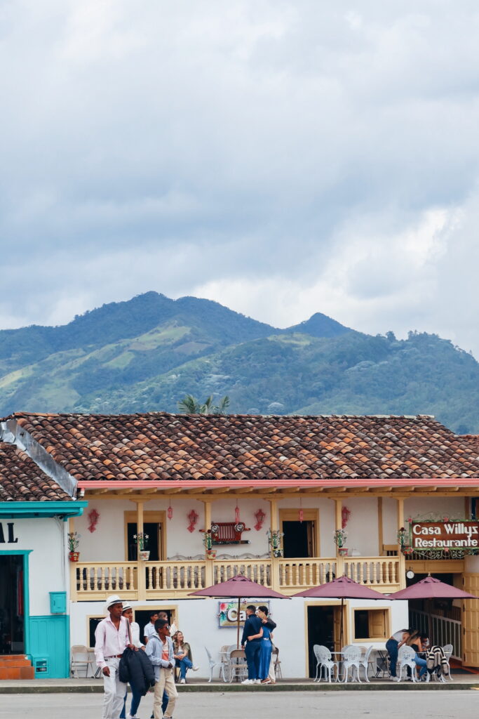 Colorful streets and things to do in Salento Colombia